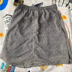 Leopard Print Women's Skirt